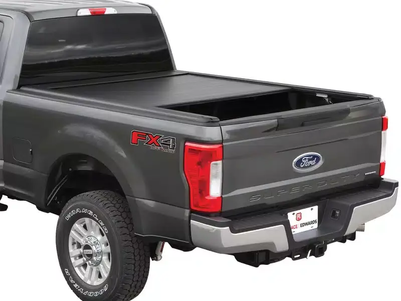 Crafted Pace Edwards UltraGroove Metal Manual Retractable Tonneau Cover KMFA31A62 | RealTruck