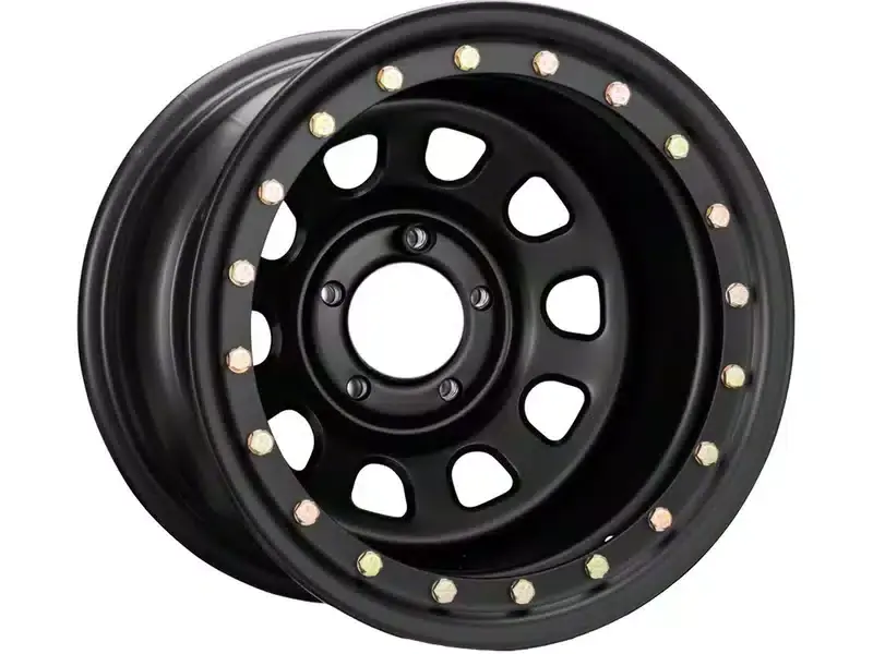 While Supplies Last Pro Comp Matte Black 252 Street Lock Wheel 252-5885F | RealTruck
