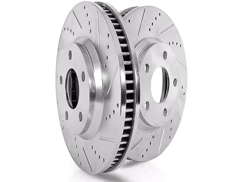 Latest Power Stop Evolution Drilled & Slotted Front Rotors AR85196XPR | RealTruck