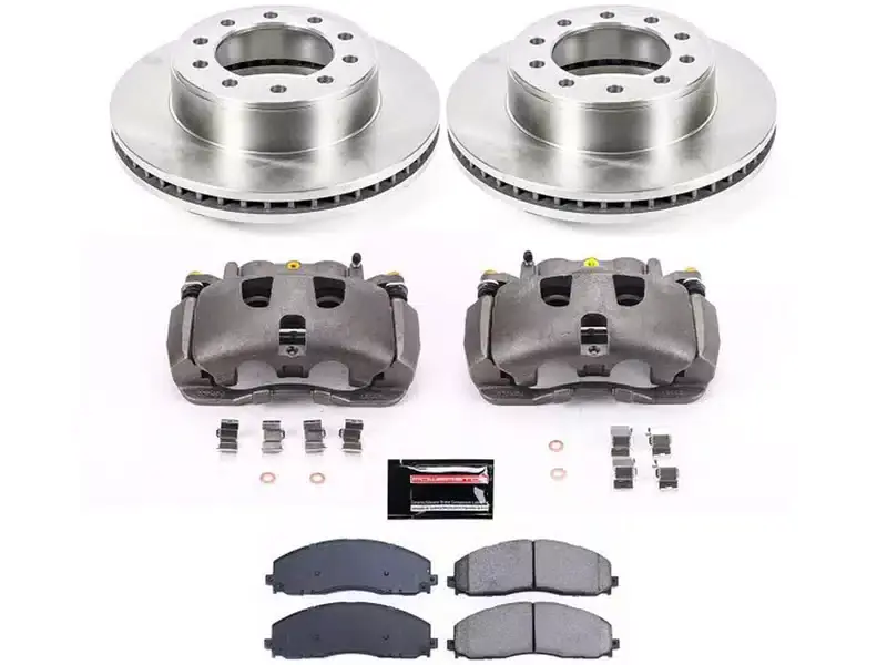 Same Day Shipping Power Stop Autospecialty Stock Replacement Brake Kit KCOE8029 | RealTruck