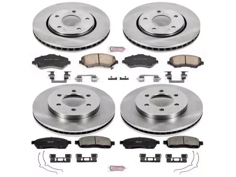 Must Have Power Stop Autospecialty Front & Rear Brake Kit KOE1944 | RealTruck