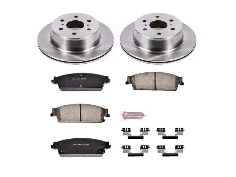 Same Day Shipping Power Stop Autospecialty Rear Brake Kit KOE2083 | RealTruck
