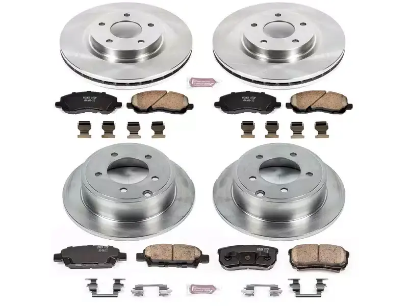 Power Stop Autospecialty Front & Rear Brake Kit KOE2840 | RealTruck Fan Favorite