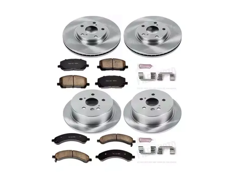 Last Chance Power Stop Autospecialty Front & Rear Brake Kit KOE4531 | RealTruck