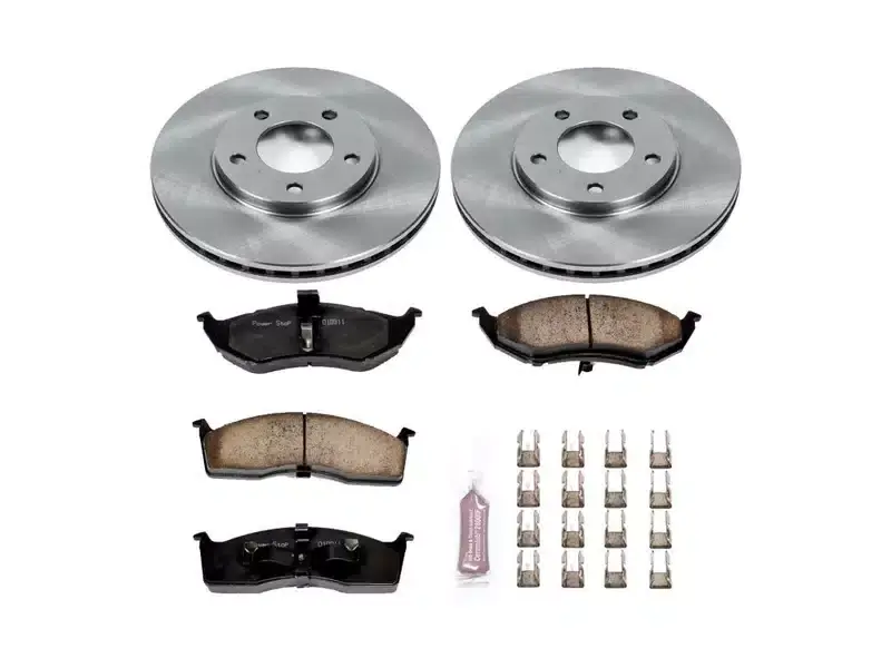 Hassle-Free Returns Power Stop Autospecialty Front Brake Kit KOE5035 | RealTruck