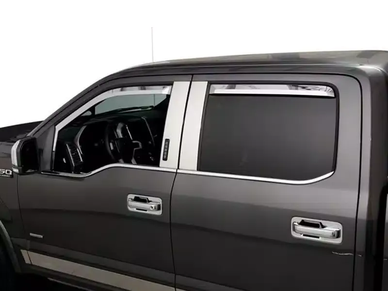 Mega Sale Putco Element Chrome Window Visors 480025 | RealTruck