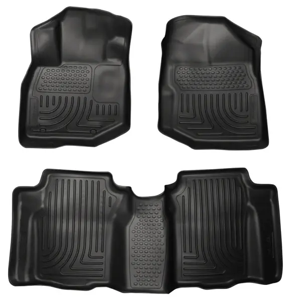 Husky Liners 09-12 Honda Fit WeatherBeater Combo Black Floor Liners Bargain