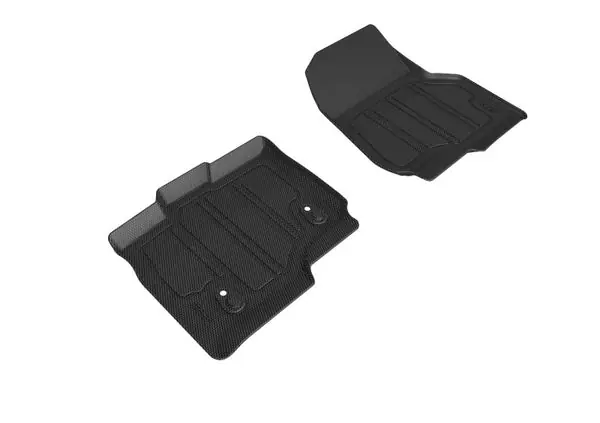 3D MAXpider 15-22 Ford F150 Supercrew Hybrid Insert Kagu 1st Row Floormat for L1FR08304609 - Black Shop Now