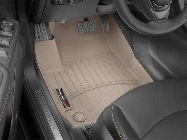 WeatherTech 2023 Nissan Rogue Front FloorLiner - Tan Fan Favorite