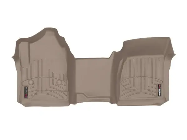 WeatherTech 14+ Chevrolet Silverado Front Floorliner OTH - Tan Holiday Sale