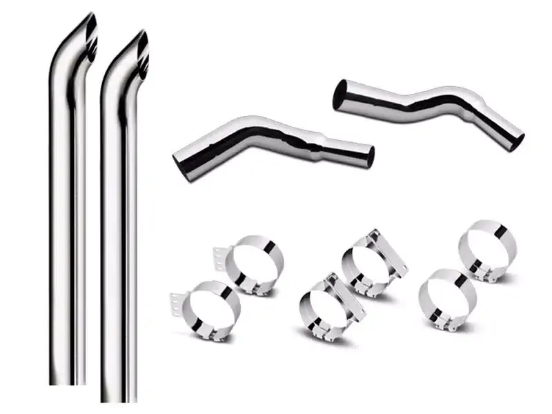 RoadWorks Kenworth Non Aero Style Cab Exhaust Kits KITKW86H96 | RealTruck Special Discount