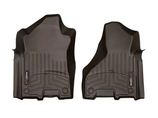 WeatherTech 2019+ Ram 2500/3500 Front FloorLiner - Cocoa Certified