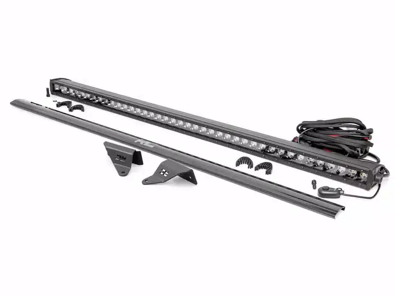 Rough Country Windshield LED Mount Kit 71041 | RealTruck Shop Now