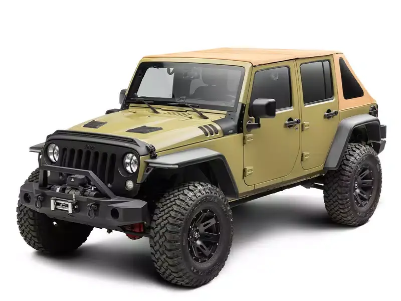 Rugged Ridge Voyager Fastback Tan Soft Top 13861.33 | RealTruck Bargain