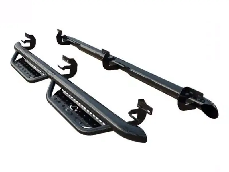 Shop Now Ranch Hand Cab Length Running Steps RSF19MC1B4S | RealTruck