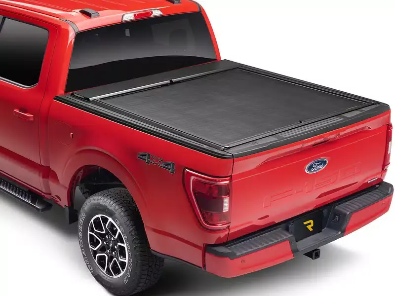 Free Delivery Roll-N-Lock M-Series XT Manual Retractable Tonneau Cover w/ T-Slot Rails 135M-XT | RealTruck