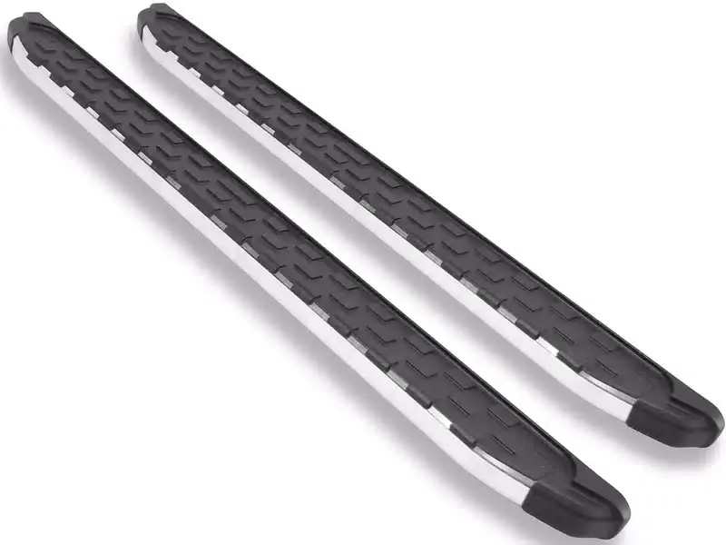 Cheap Romik REC Polished Truck Running Boards 50023418 | RealTruck