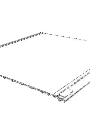 Budget Retrax Replacement PowertraxONE Polycarbonate Rolling Cover 74344 | RealTruck