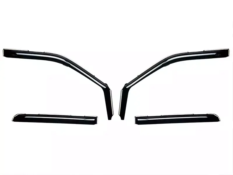 Goodyear Tape-On Shatterproof Side Window Deflectors GY003130 | RealTruck Best Seller