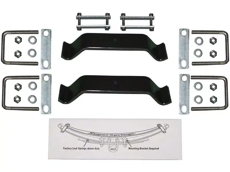 SuperSprings Mounting Kit MXKT | RealTruck Express Delivery