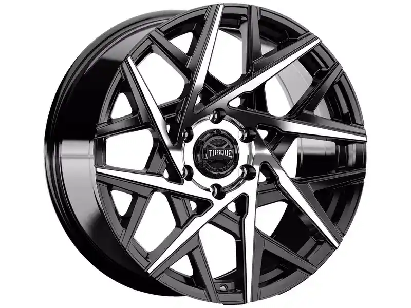 Torque Machined Gloss Black Summit Wheel TW424C-20908414-12 | RealTruck Cheap