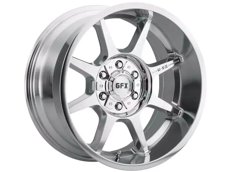 Free Shipping G-FX Polished TR31 Wheel T31-790-6009-18-P | RealTruck