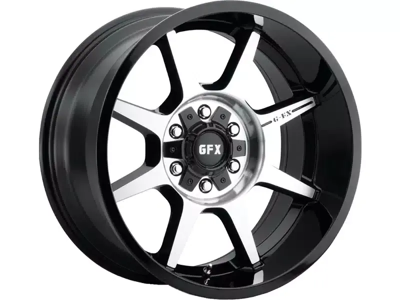 Special Discount G-FX Machined Gloss Black TR31 Wheel T31-890-8165-18-GBMF | RealTruck