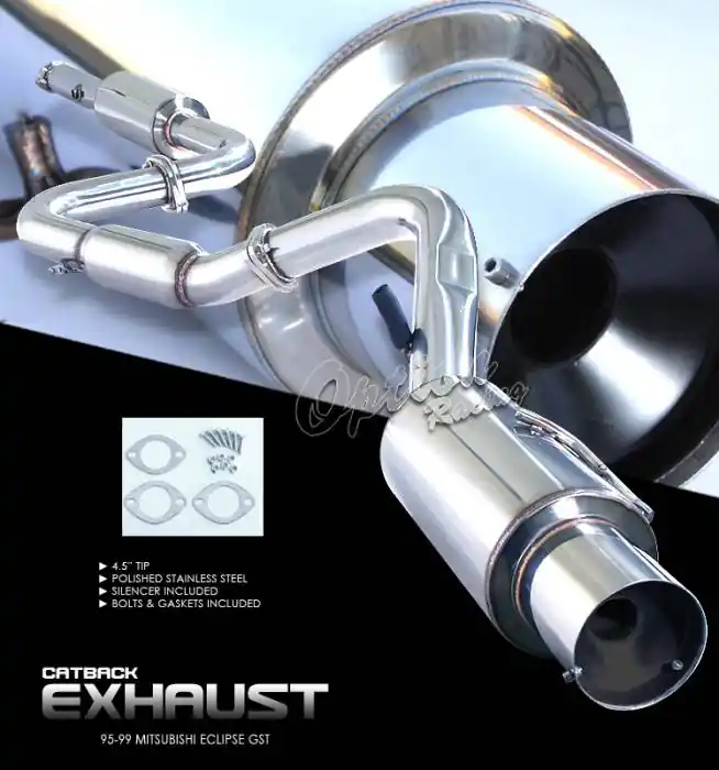 Mitsubishi Eclipse Option Racing Cat-Back Exhaust - 41-35124 One Day Deal