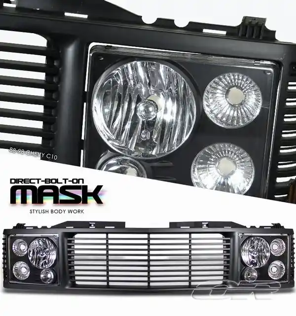 Mega Sale Chevrolet C10 Option Racing Grille Mask - 10-15136