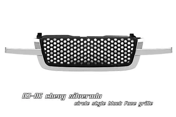Chevrolet Silverado Option Racing Round Hole Grille - 65-15123 Secure Checkout