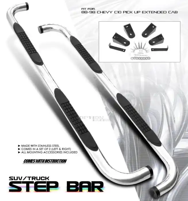 Chevrolet CK Truck Option Racing Side Step Bar - 30-15105 Modern