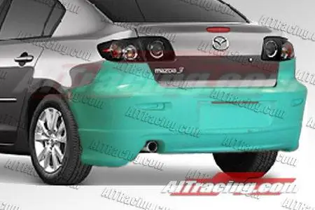 Exclusive Offer Mazda 3 4DR AIT Racing KS Style Rear Bumper - M302HIKENRB4