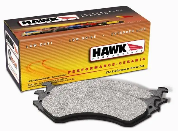 Lincoln Town Car Hawk Performance Ceramic Brake Pads - HB341Z618 Free Delivery