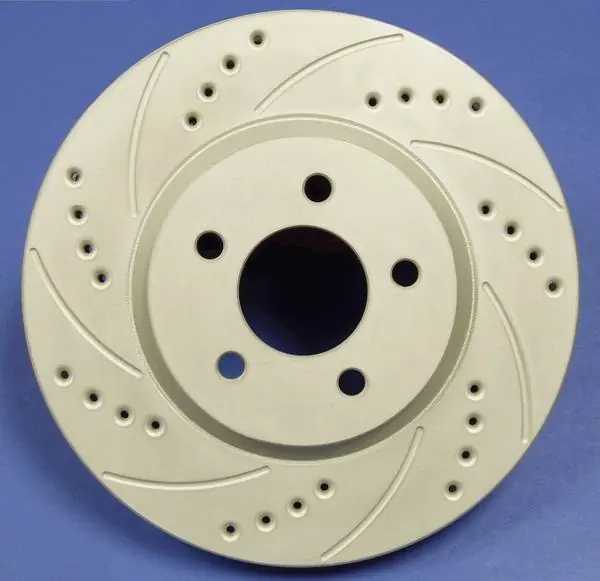 Mercury Cougar SP Performance Cross Drilled and Slotted Vented Rear Rotors - F54-94 Don’t Miss Out