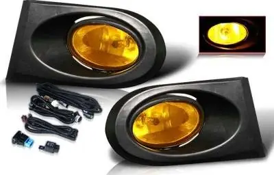 Acura RSX WinJet OEM Fog Light - Yellow - Wiring Kit Included - WJ30-0099-12 Save Now