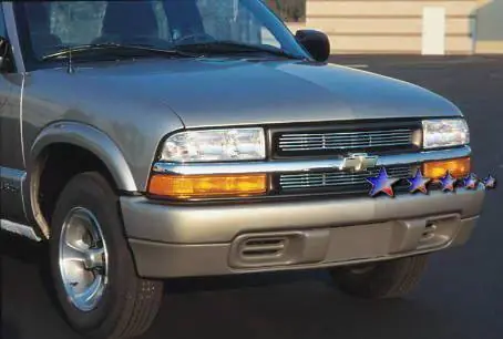 Limited Time Chevrolet S10 APS Billet Grille - Criss Cross - Upper - Aluminum - C85043A