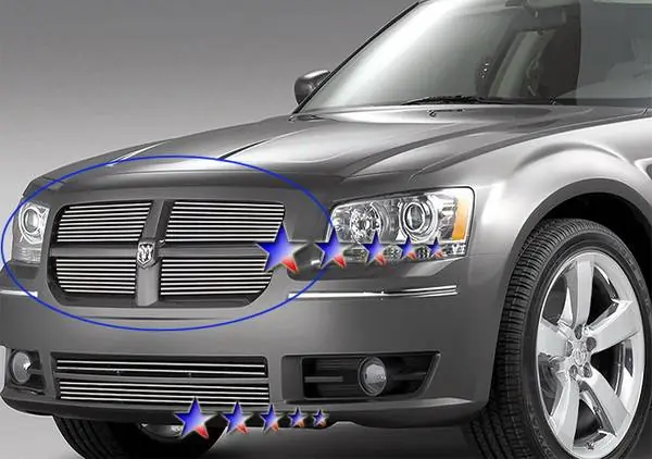 Save Now Dodge Magnum APS Billet Grille - Upper - Aluminum - D86571A