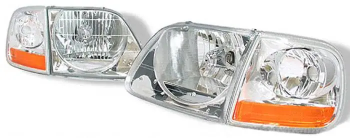 Hassle-Free Returns Euro Clear Headlights With Corner