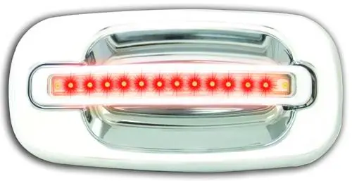 Best Seller GMC Yukon IPCW LED Door Handle - Front - Chrome - Right Side without Key Hole - 1 Pair - CLR99C18F1