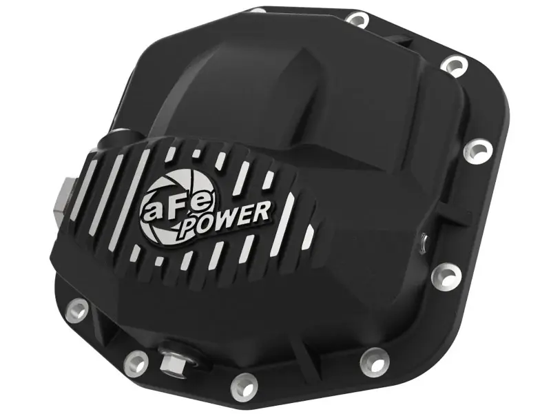 aFe Power Pro Series Front Differential Cover Black (Dana M210) 18-19— PMD Premier Motoring Development Modern