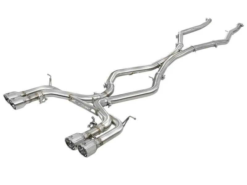 aFe MACH Force-Xp 3.5in. 304 SS C/B Exhaust w/o Muffler 15-18 BMW X5 M — PMD Premier Motoring Development Reduced Price