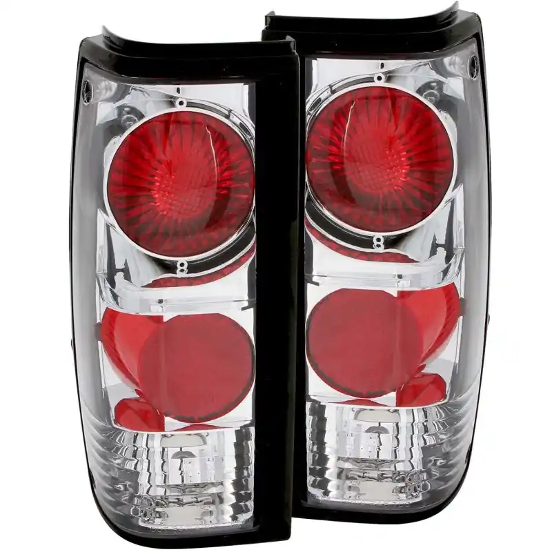Reduced Price ANZO 1982-1994 Chevrolet S-10 Taillights Chrome — PMD Premier Motoring Development