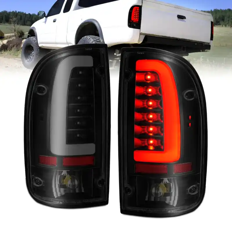 Fresh Stock ANZO 1995-2000 Toyota Tacoma LED Taillights Black Housing Smoke Lens ( — PMD Premier Motoring Development