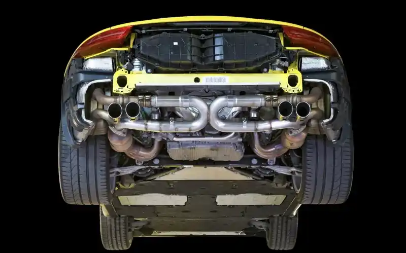 AWE Tuning Porsche 991 SwitchPath Exhaust for Non-PSE Cars Diamond Bla — PMD Premier Motoring Development Premium