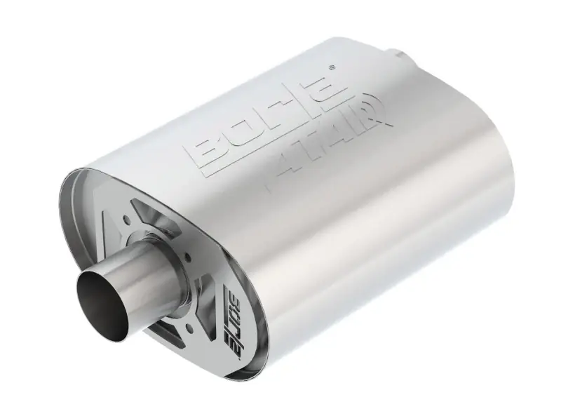 Exclusive Borla CrateMuffler Ford 5.0L Coyote ATAK 2.5in Offset/Center 12in x 6i — PMD Premier Motoring Development