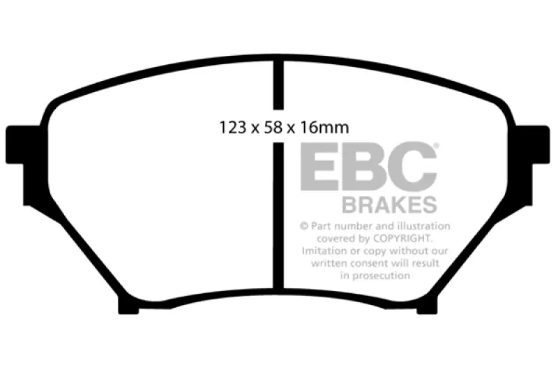 Buy Today EBC 01-03 Mazda Miata MX5 1.8 (Sports Suspension) Greenstuff Front Bra — PMD Premier Motoring Development