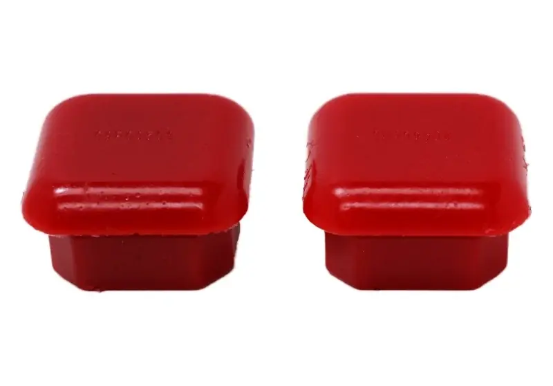 Top Pick Energy Suspension Universal End Cap Bushing Set 1.65 SQ - Red — PMD Premier Motoring Development