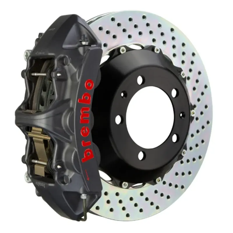 Best Choice Brembo 15-21 NX Front GTS BBK 6 Piston Cast 380x32 2pc Rotor Drilled-B — PMD Premier Motoring Development