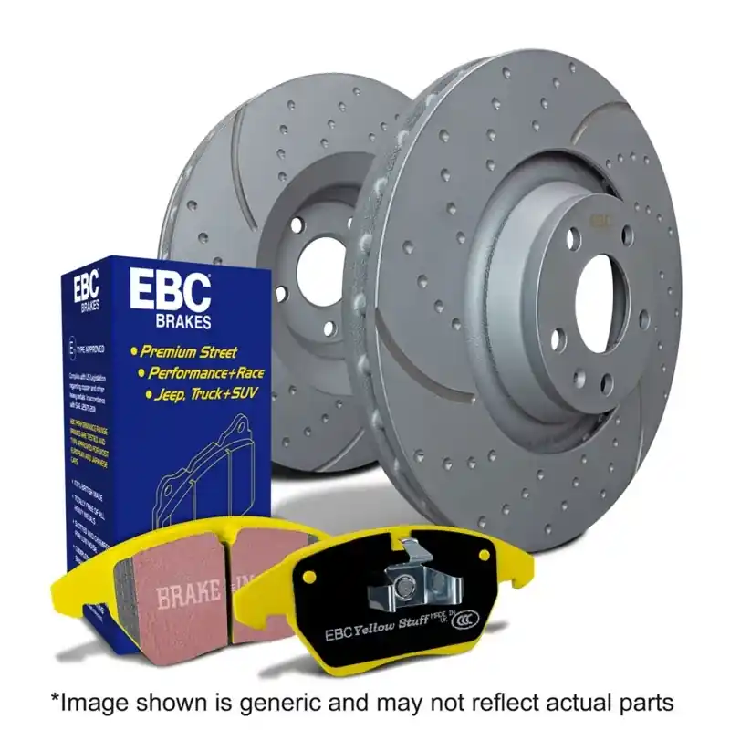 Professional Grade EBC S5 Brake Pad and Rotor Kit — PMD Premier Motoring Development