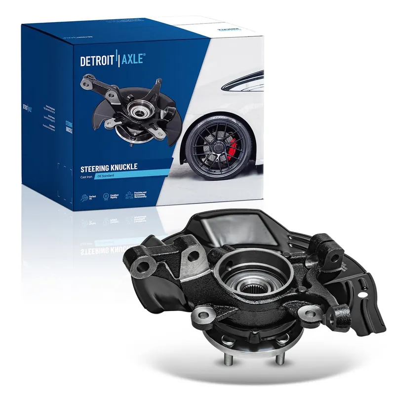 Front Driver Side Steering Knuckle and Wheel Hub Bearing While Supplies Last